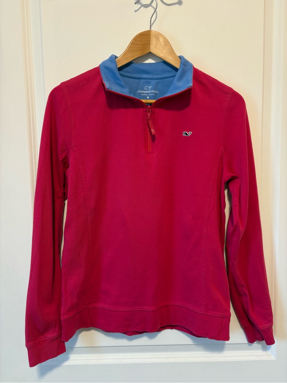 Vineyard Vines Women's Pink Quarter-Zip